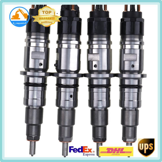 4pcs Fuel Injector 0445120177 5254261 for Engine 6.7L ISB