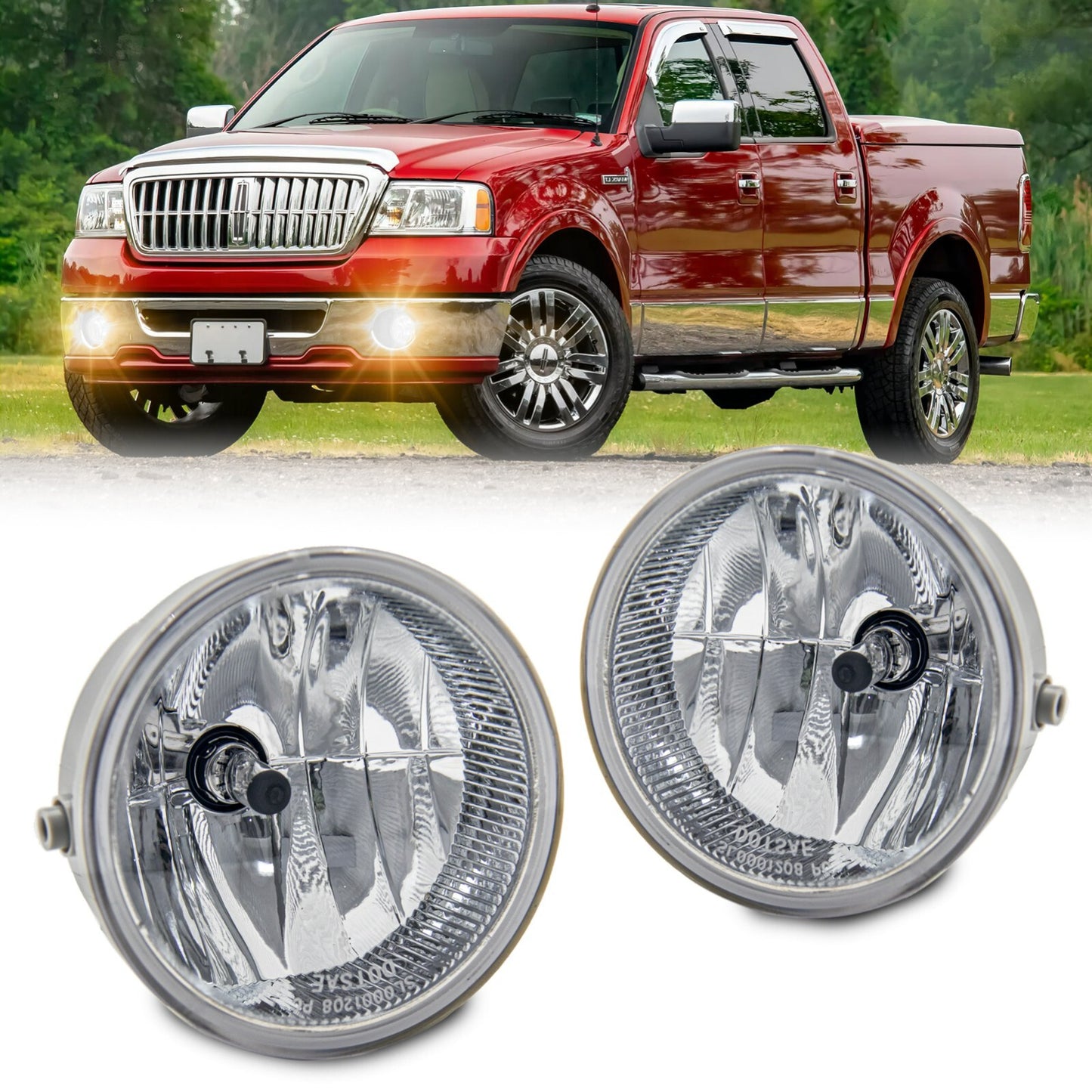 Fog lights suitable for Ford F-150 2006-2014 / Ranger 2008-2011 / Expedition 2008-2011