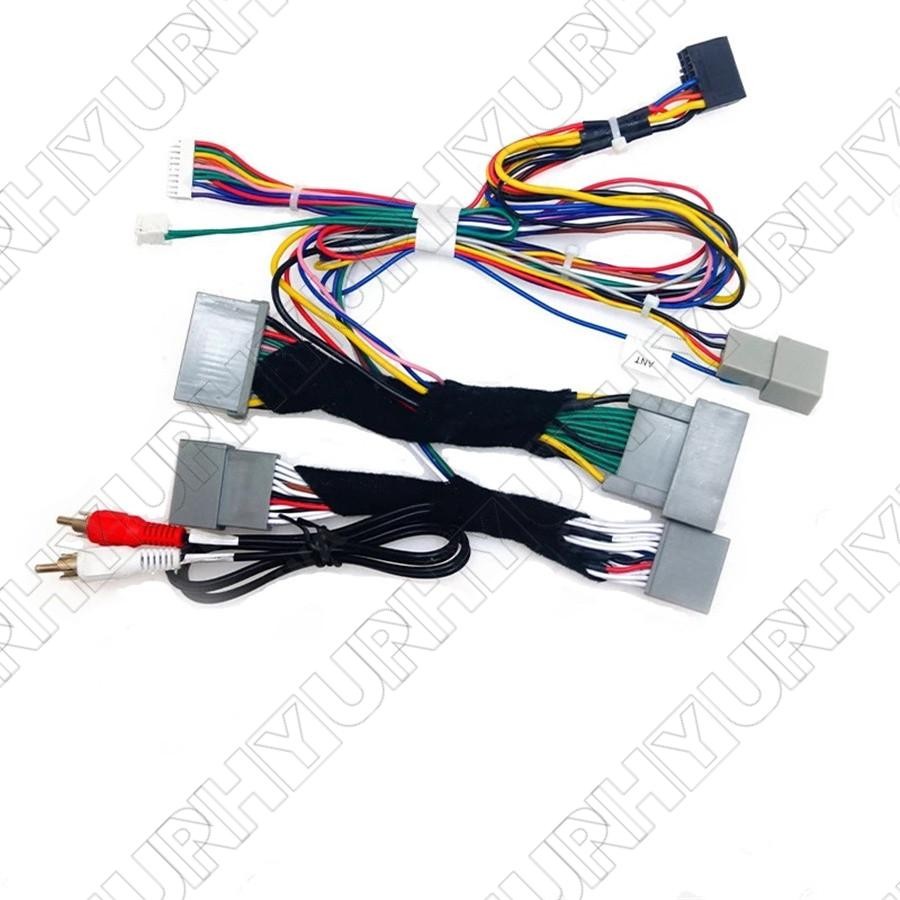 For 2008~12 for Honda for Accord 8th Gen Radio Wiring Harness Connector 16 PIN w/ Canbus