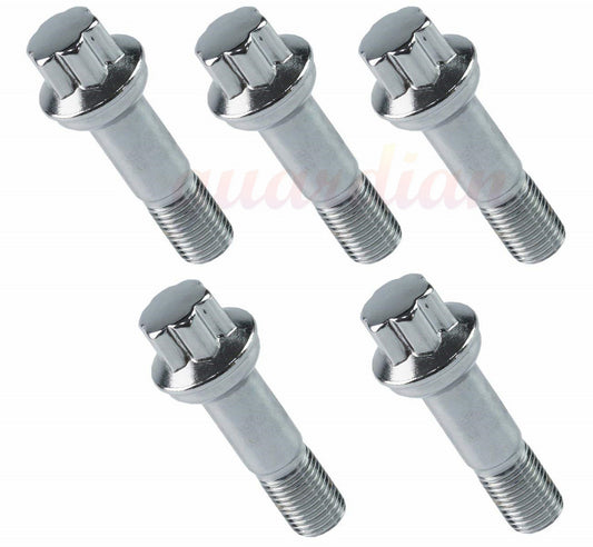 5-piece lug bolt and nut set 0009905407 suitable for Mercedes-Benz ML550 S500 GLK350 S550 CL500