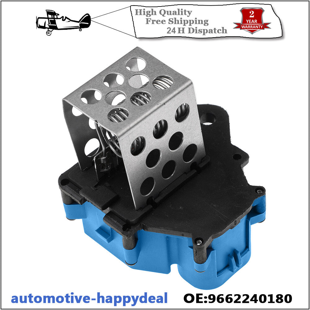 for Peugeot 308 2007-13 Radiator Fan Cooling Resistor Relay 9662240180 1308.CP