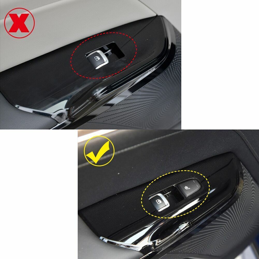 for Kia Forte K3 2019-2023 Chrome Exterior Rear View Mirror Cover Wing Trims ABS v