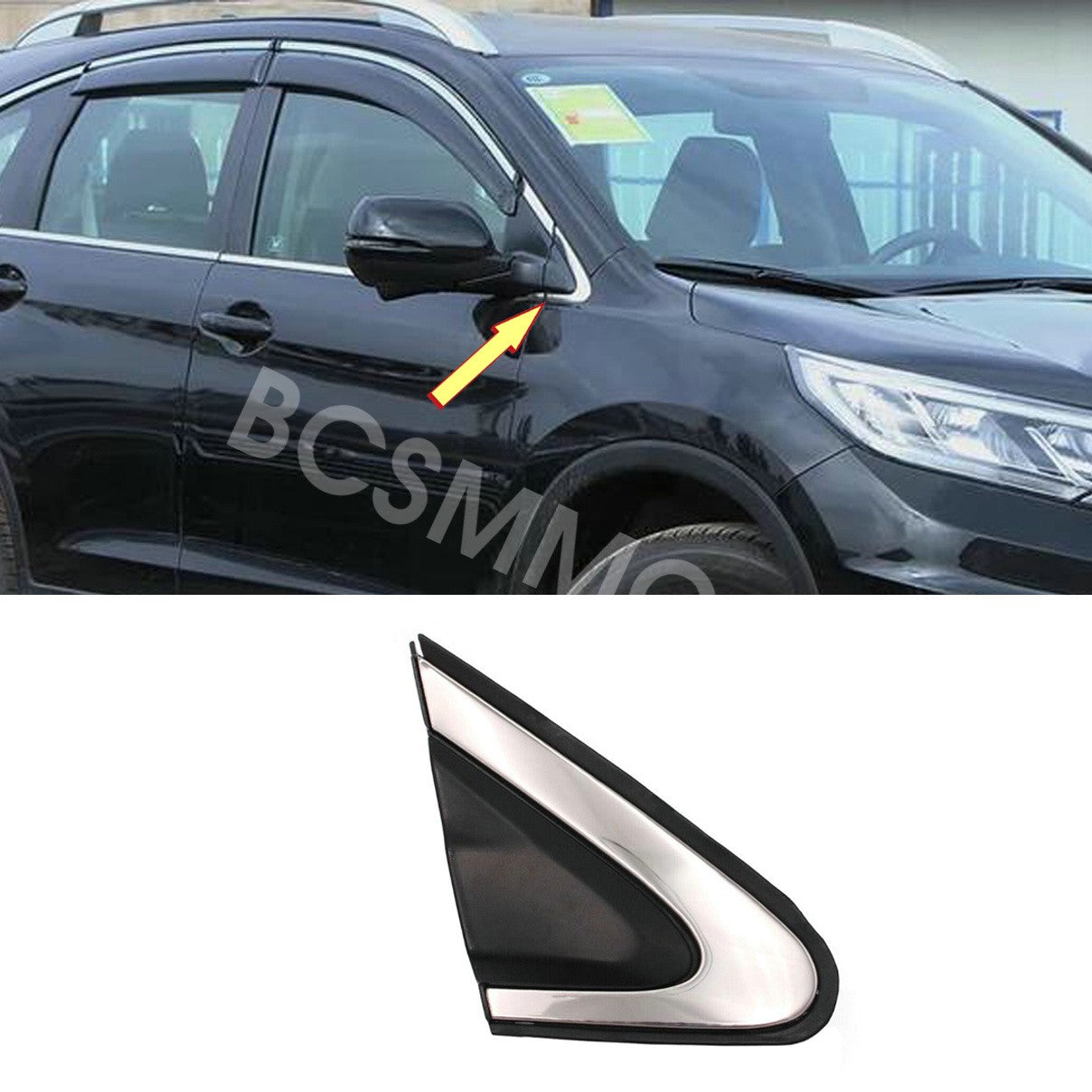 Fit For 2012-2016 for Honda for CR-V Right Side Triangle Plate Corner Pillar Accessories