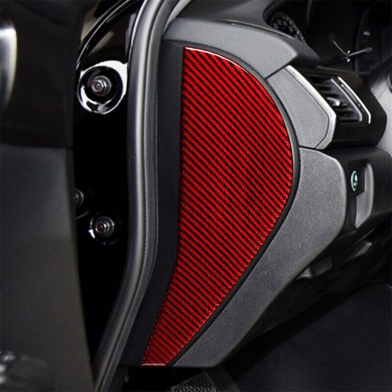 Carbon fiber door anti-collision cushion covers suitable for Honda Accord 2014-17
