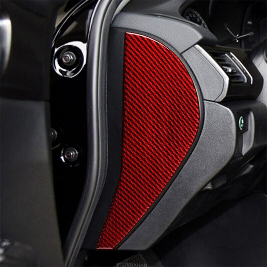 Carbon fiber door anti-collision cushion covers suitable for Honda Accord 2014-17