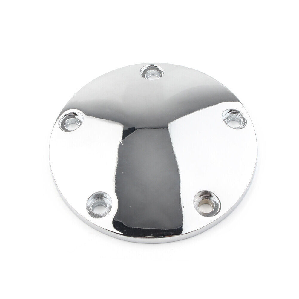 Fit for Harley Twin Cam Softail Dyna Touring 99-17 Chrome Domed Timing Points Cover Q