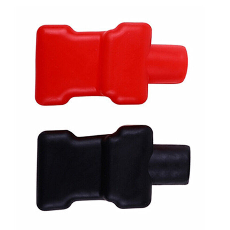 2-pack of top-post battery terminal insulating rubber protective film sleeves suitable for 18mm cables n