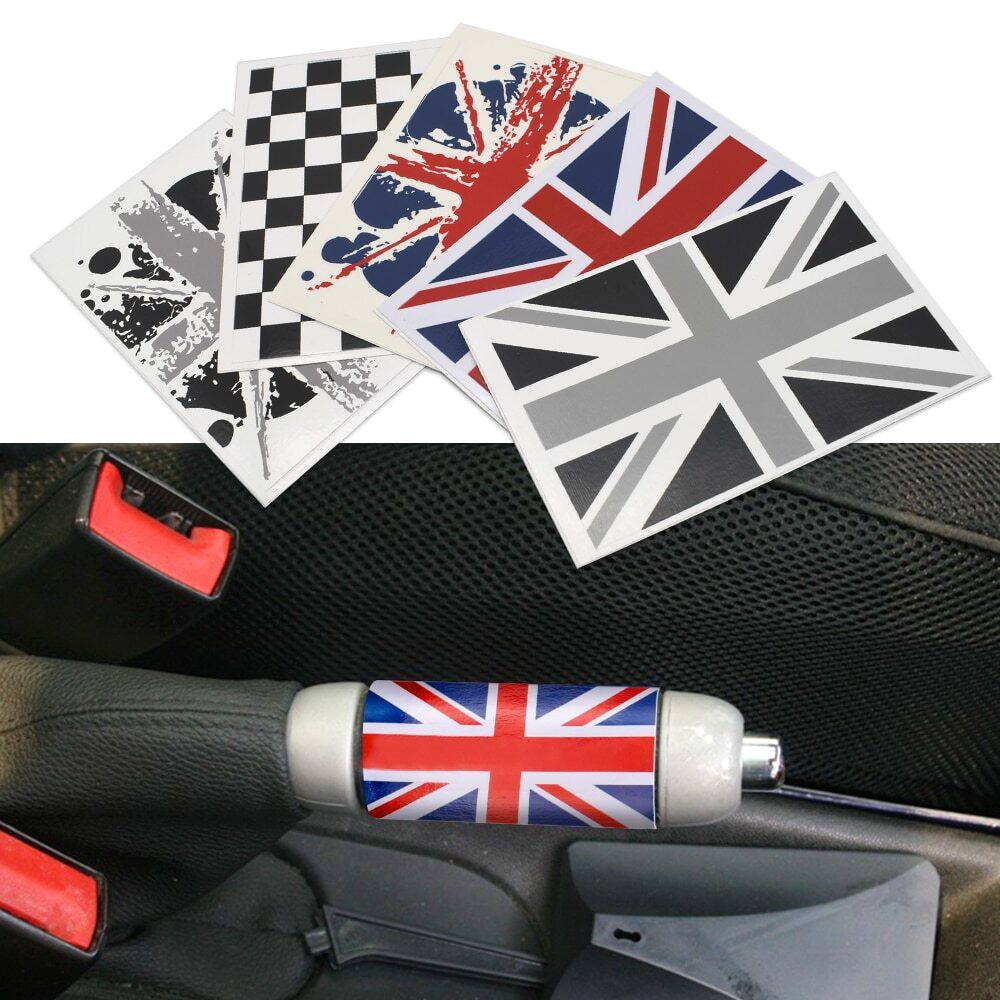 Handbrake sticker for Mini Cooper R55 R56 F54 - Union Jack Park brake lever decoration - n
