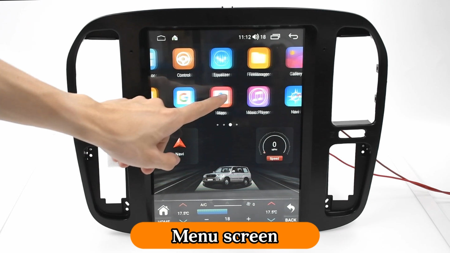 Android Car Radio GPS for Toyota for Land Cruiser LC100/ for Lexus LX470 1998-2002 Stereo
