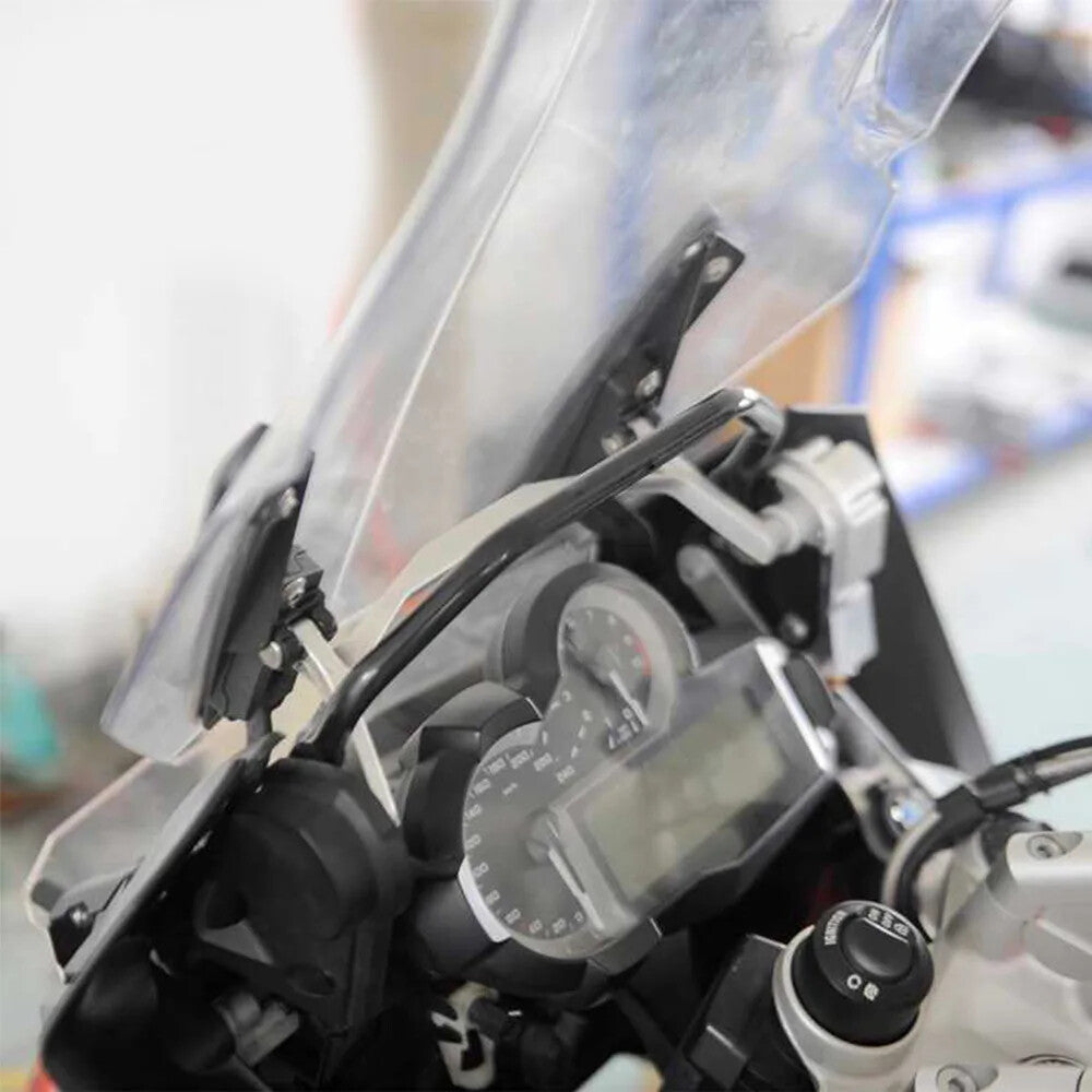 Crossbar Mobile Phone GPS Bracket Support Holder For R 1200GS 1250GS ADV LC 12mm