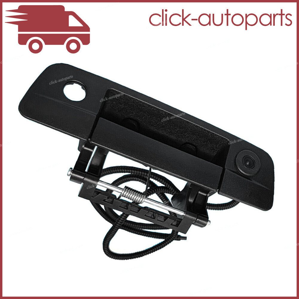 BLACK Tailgate Handle w/Wire  Backup Camera for Dodge for Ram 1500 2500 3500 09-21 Q