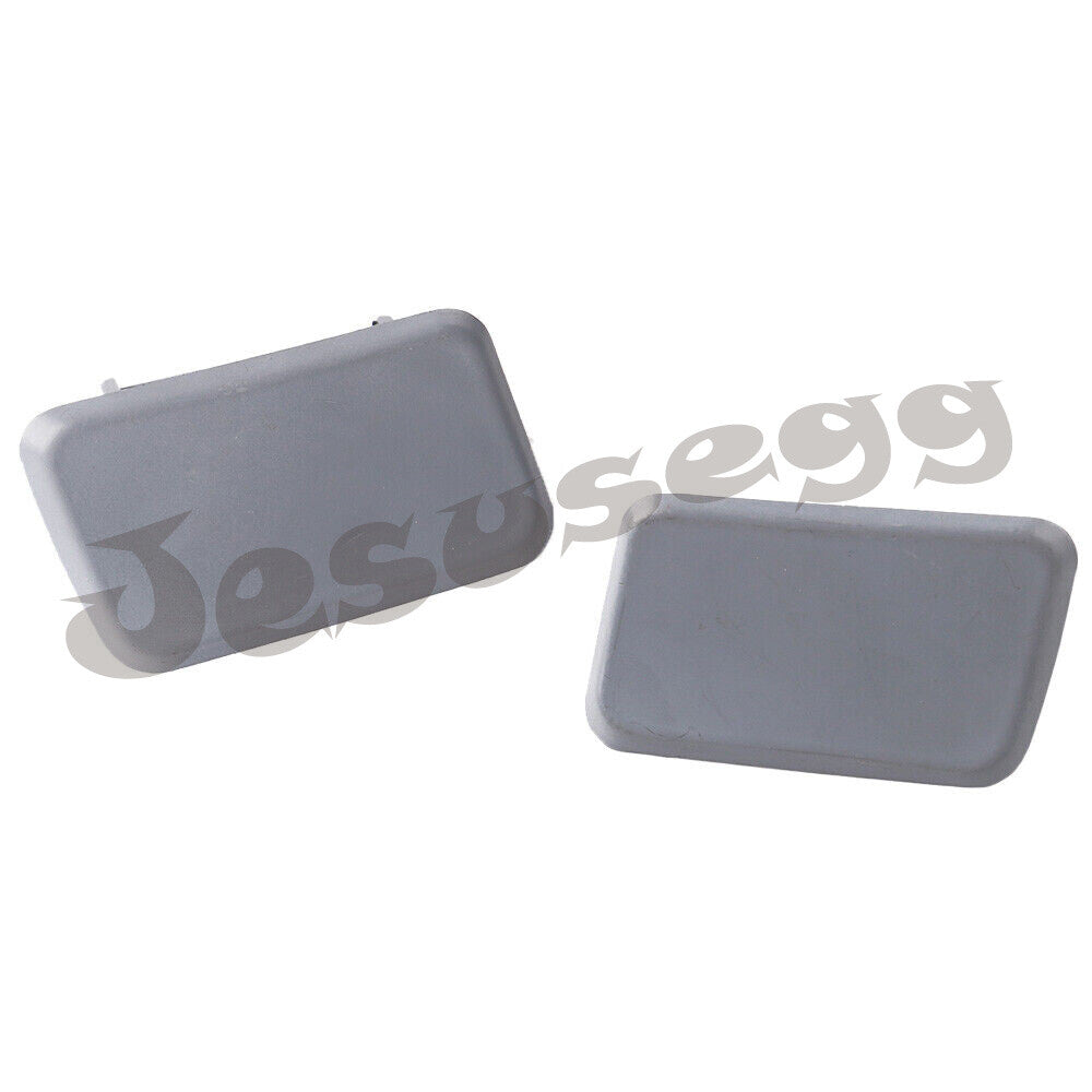 2x Unpainted Left  Right Headlight Washer Nozzle Cover for BMW X3 E83 2004-2010 Q