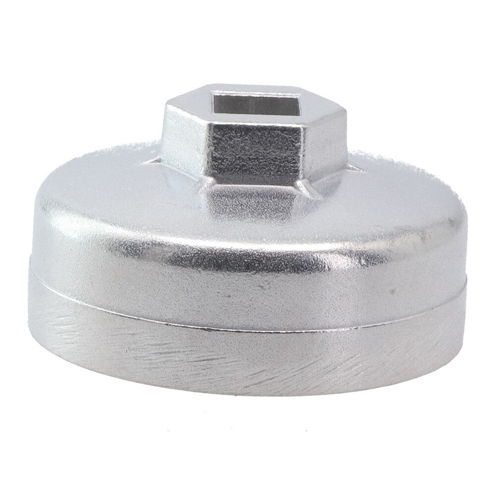 High-strength forged alloy 14-inch flared filter cap wrench suitable for Toyota vehicles.