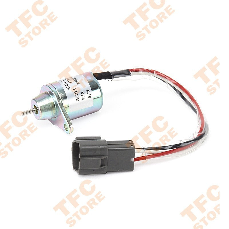 1503ES-12S5SUC12S Fuel Shut Off Solenoid For Yanmar 3TNV88 4200 4300