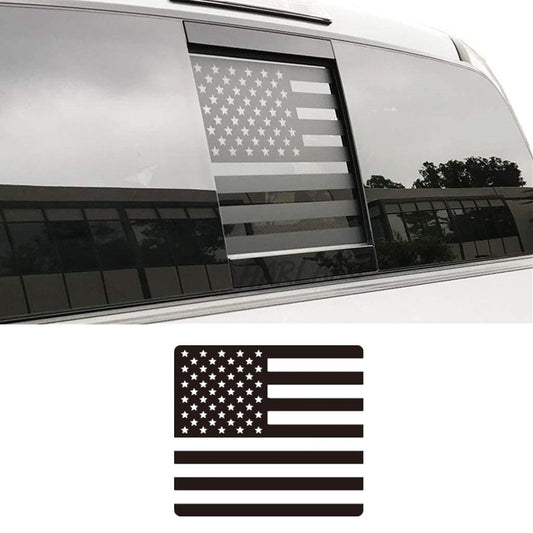 American Flag Rear Center Window Decal Sticker Cover for Toyota Tacoma 2016-2022 Q