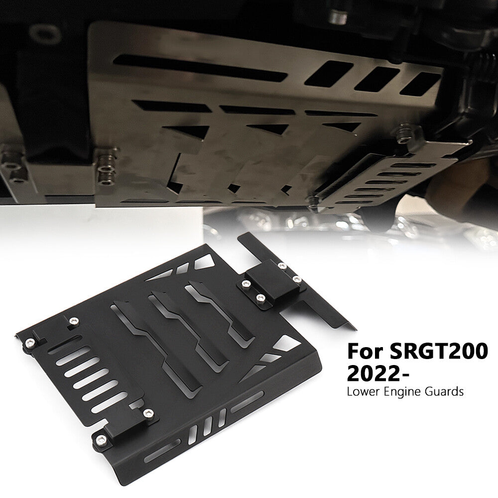 Skid Plate Lower Engine Guard Cover Chassis Protector For SR GT200 2022