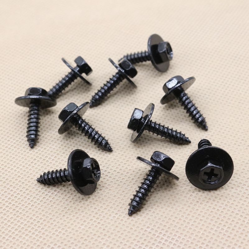 10-piece pack of for Subaru bumper cover cable grommets and rivets 99011FC000NN