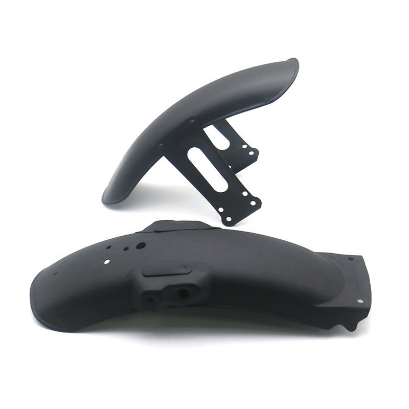 Matte Black Metal Retro Front  Rear Fender Mudguard Cover for Honda CG125 Q
