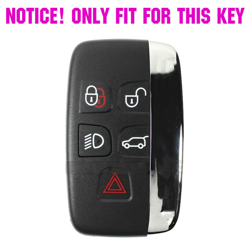 Car KeyCover Case Silicone Fob for Range Rover Sport Vogue Evoque Discovery 4 Q