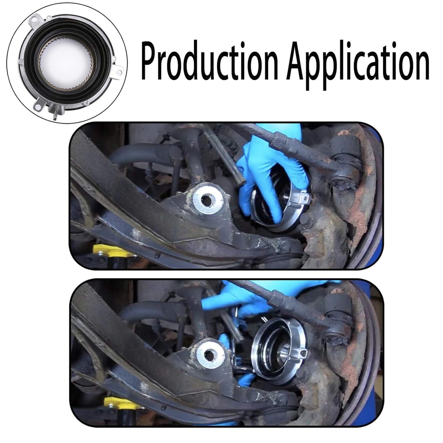 2PCS Auto Locking Hub Axle Actuator For 2004-2015 4WD 7L1Z-3C247-A n