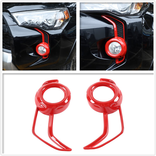 for Toyota 4Runner SR5 TRD Pro 2014-2020 Front Fog Light Lamp Decals Cover Trim Q