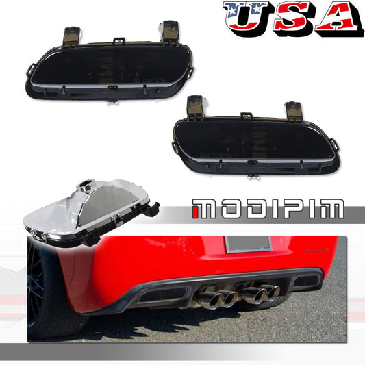 Suitable for 2005-2013 for Corvette C6 backup reverse light housing kit smoke- v