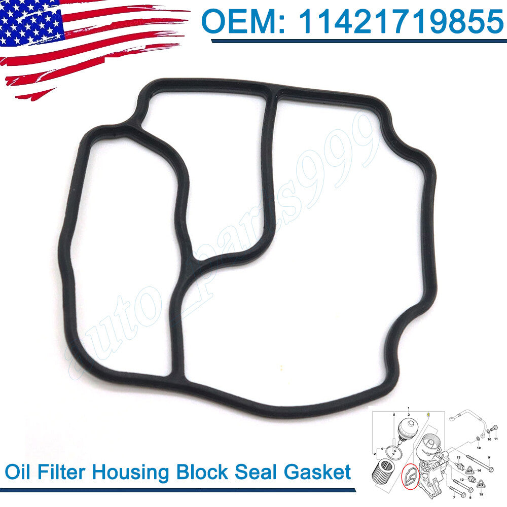 Oil filter housing sealing gasket suitable for 11421719855 E46 E60 E83 E53 E85 E86- n
