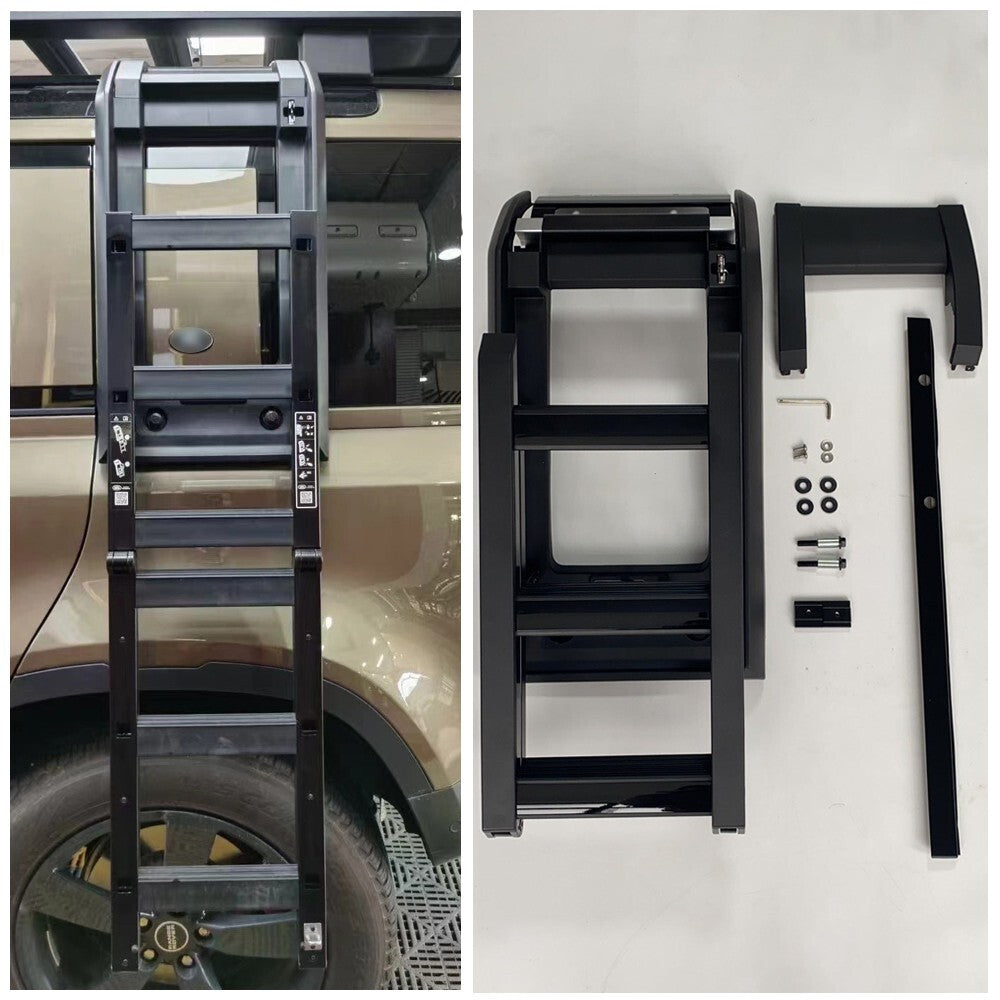 Fit For 2020-2024 for Land Rover for Defender 110 Roof Aluminum side ladder climbing New