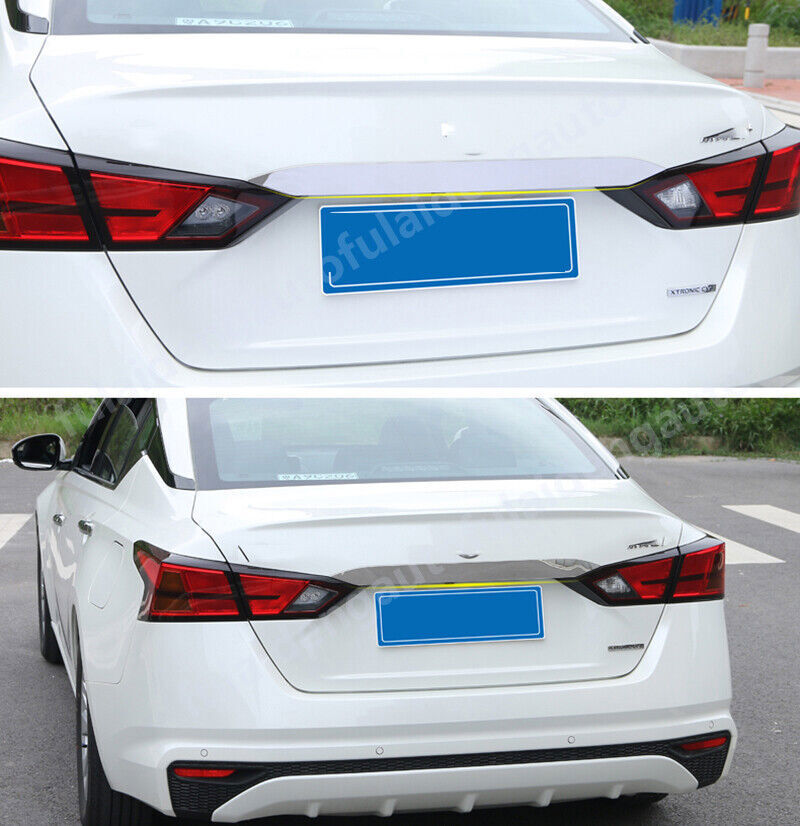 for Nissan Altima 2019-2022 Stainless Upper Strip Trunk Lid Molding Cover Trim