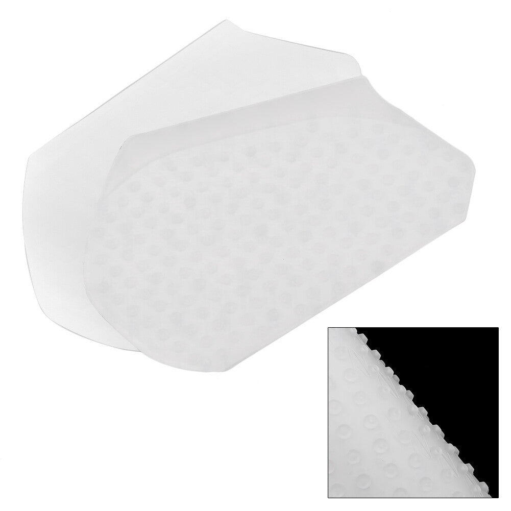 For 2013-2016 2014 for Honda CBR600RR White Tank Traction Fuel Side Grip Decal Pad Q