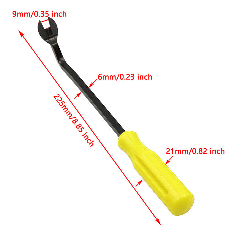 Car Door Panel Remover Body Retainer Clip Auto Trim Upholstery Pry Hand Tool Q