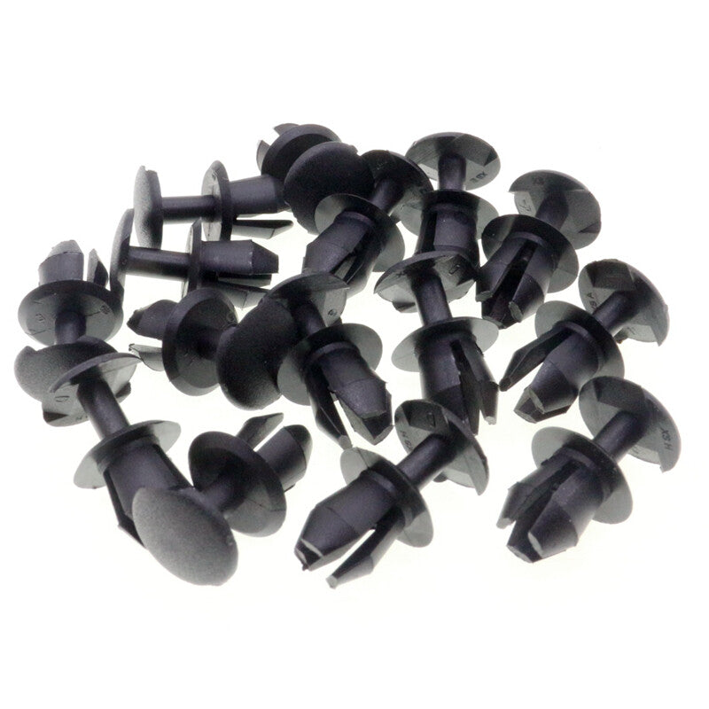 10-piece set of mounting clips and eyelets for Mercedes-Benz door panel side skirts