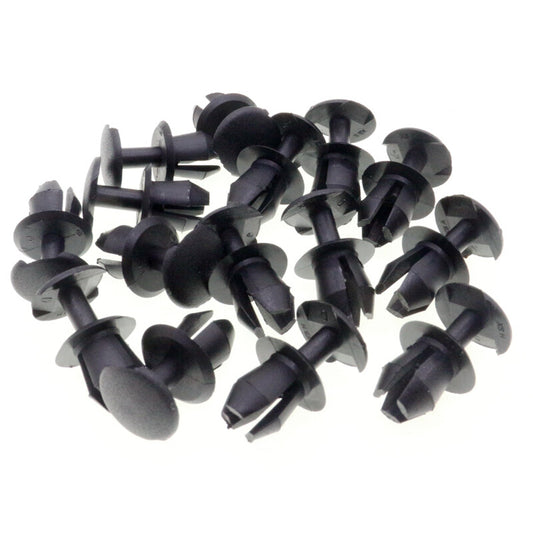 10-piece set of mounting clips and eyelets for Mercedes-Benz door panel side skirts