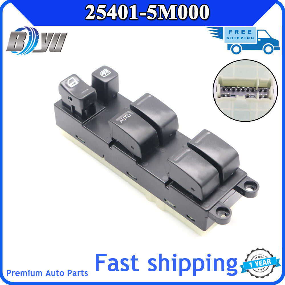 Power Window Switch Lifter 25401-5M000 for Sentra 1.8L and 2.0L 2000-2006 (Brand New) v