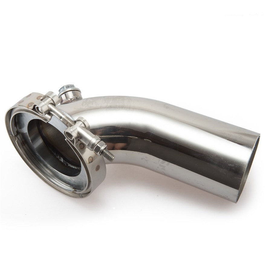 Stainless 90 Degree Downpipe Elbow Adaptor For Holset Turbo HY35 HX HE351 Q