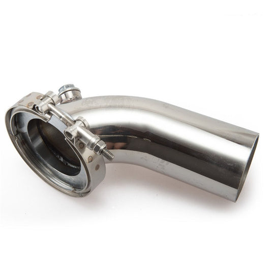 Stainless 90 Degree Downpipe Elbow Adaptor For Holset Turbo HY35 HX HE351 Q