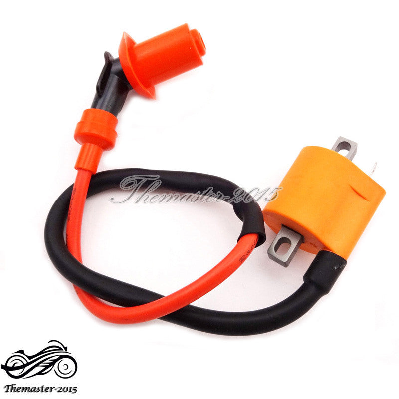Performance Ignition Coil 6v / 12v - Points or CDI Magneto for Honda for Kawasaki for Suzuki Q