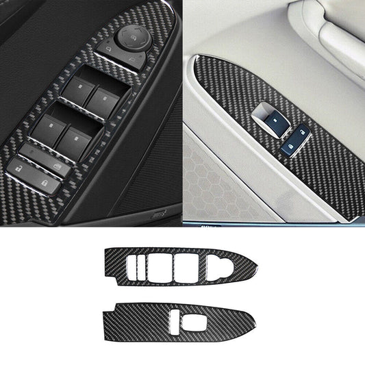 Car start stop engine ignition button decoration shiny ring rhinestone sticker cover- v
