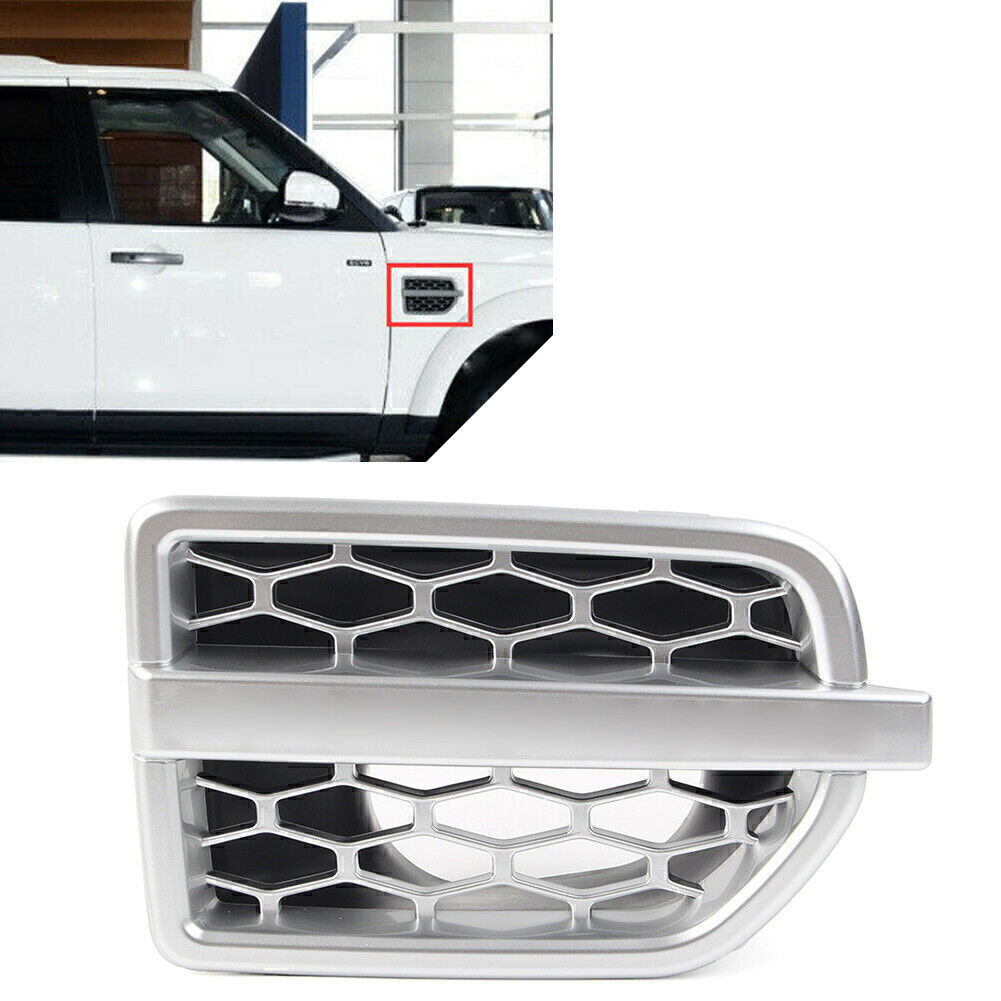 1x Right Front Grille Air Intake Fender Vent Grill Fit for Land Rover LR4 2010-16 15