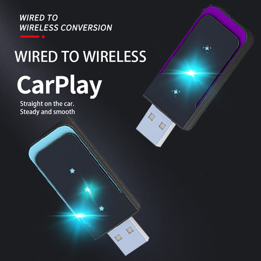 2in1 Wireless Carplay Adapter Android Auto Adapter USB Car Dongle Connect Box