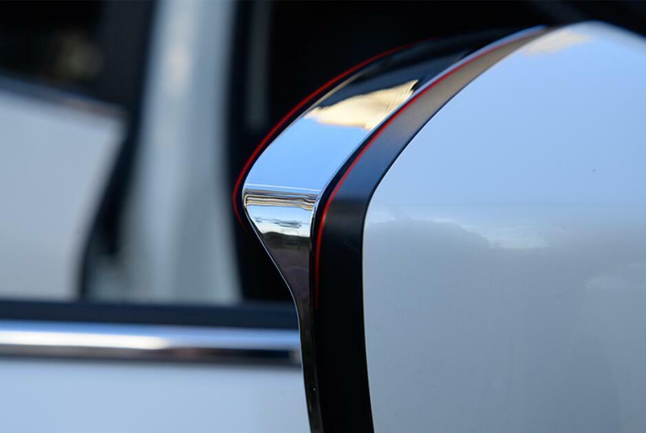 Rear View Side Door Mirror Eyebrow Frame Cover Trim for Mazda CX5 CX-5 2017-2023