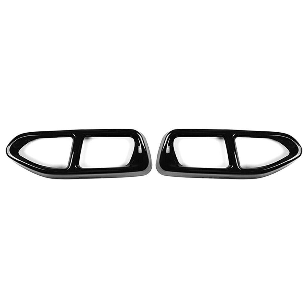 for BMW 7 Series G11 G12 16-18 Rear Tail Muffler Exhaust Pipe Output Cover Trims