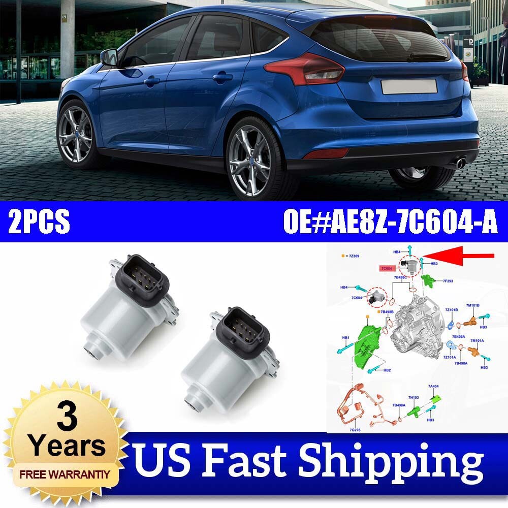 2PCS Automatic Transmission Clutch Actuator AE8Z7C604A for Ford Fiesta Focus