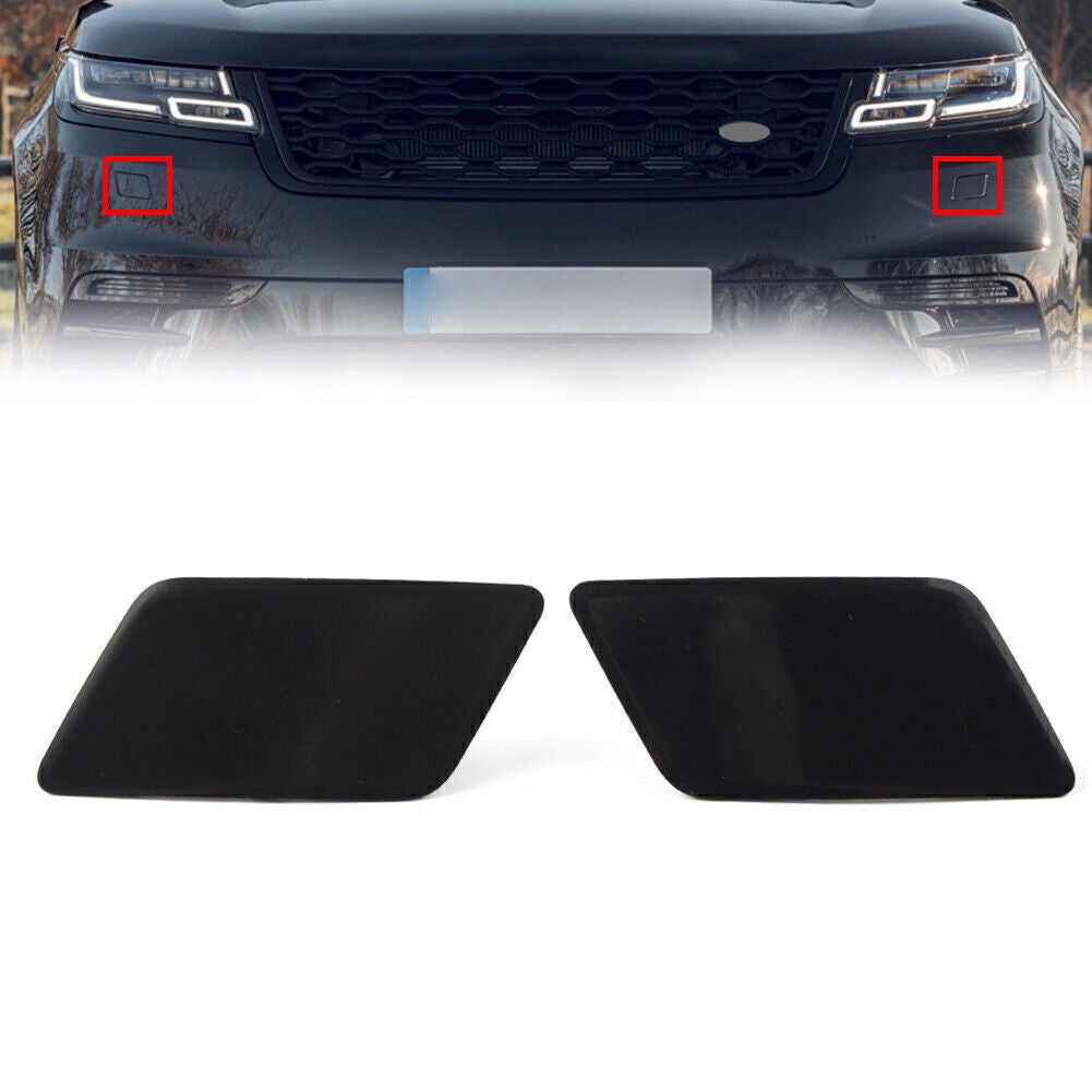 for Range Rover Velar 2017+ Pair Headlamp Washer Cover Cap LR093500 Q