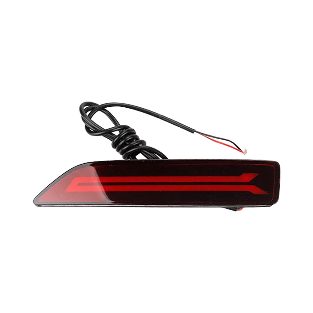 2X Rear Bumper Reflector Brake Light For City 2012-2014 CRV 2007-09 BRV 2015-16 Q