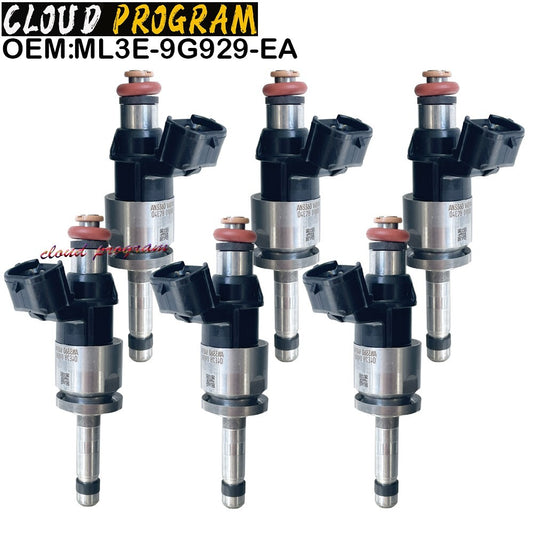 6 PCS Fuel Injector CM-5335 For 2021-2024 V6 2.7L Bronco 2.7L 6 Cyl v