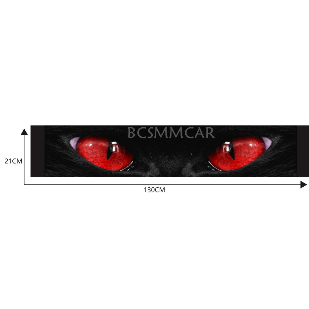 Windshield Decal Car Sticker Banner Window Graphics Personalised Decor Cat Eye