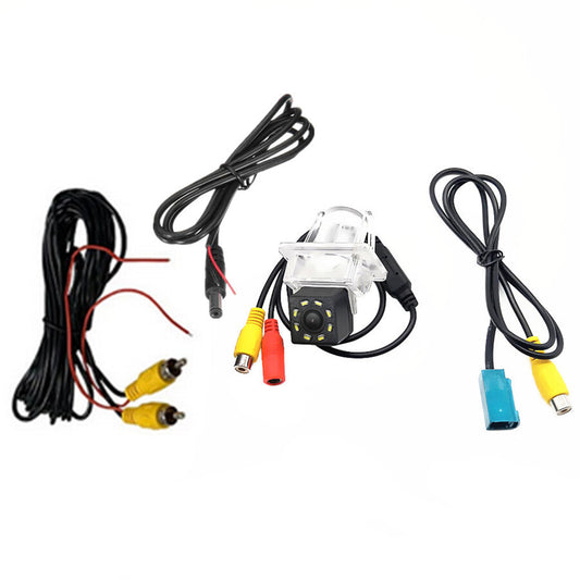 Rear Back Up Camera with Wire for Mercedes C250 C300 W204 S204 Factory Radio GPS Q