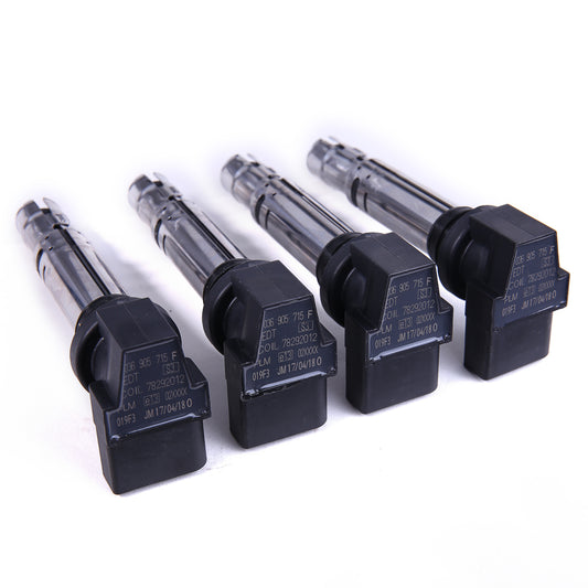 4Pcs Ignition Coil for VW for Jetta for Golf for Passat Beetle Eos for Audi A3 1.4TSI 1.6FSI
