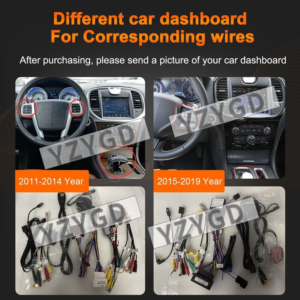 for Chrysler 300C 300S 2011-2019 Carplay Car Radio 2Din Stereo Receiver Screen